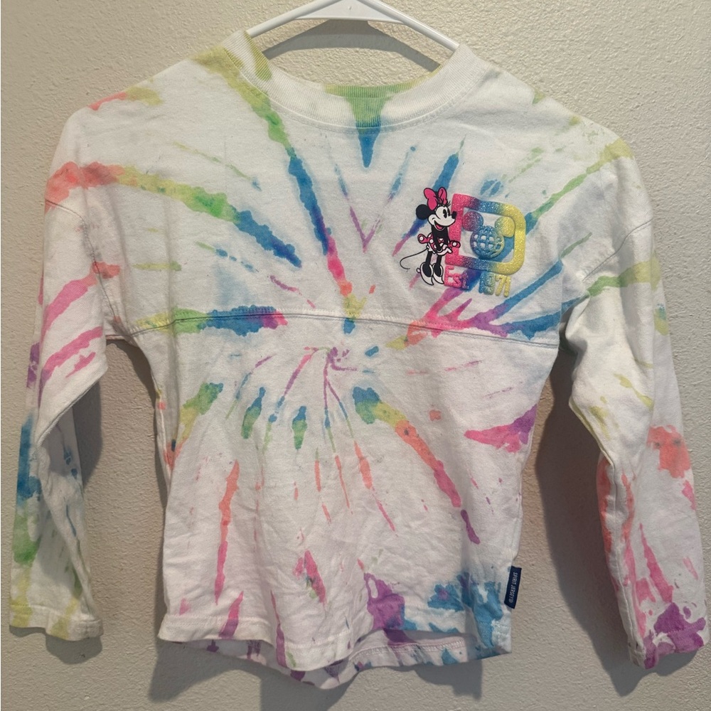 Kids Disney World Rainbow Tie-Dye Spirit Jersey